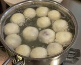 お月見☆もっちりだんご　白玉粉＆お豆腐で作り方3写真