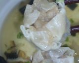 インスタント松茸お吸い物スープ餃子＆焼売作り方8写真