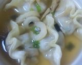 インスタント松茸お吸い物スープ餃子＆焼売作り方10写真