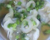 インスタント松茸お吸い物スープ餃子＆焼売作り方11写真