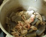 こんにゃくと豚肉の炒め煮作り方2写真
