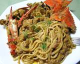 ワタリガニのクリームトマトパスタ作り方12写真