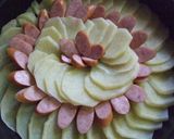 薄切りじゃがいものカレーチーズ焼き作り方1写真