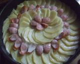 薄切りじゃがいものカレーチーズ焼き作り方2写真