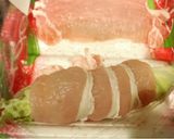 白菜の豚薄切り肉ロールと白菜のタレ作り方2写真