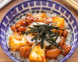 やきとり缶で楽々♪焼き鳥キムチ丼作り方3写真