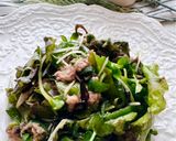かぼす香るピーマンとツナと塩昆布のサラダ作り方5写真