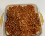 とろーりチーズのミートトマトパングラタン作り方5写真