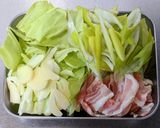 豚バラ肉ともやしの塩ダレ炒め作り方2写真