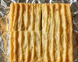 トースター簡単☆厚揚げ青のりバター☆弁当作り方1写真