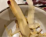 さつまいもの薄切り塩チップス作り方1写真