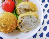 里芋のしらす青のり入りコロッケ♬作り方6写真