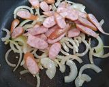 簡単昼食夕飯！喫茶店ナポリタン風焼きそば作り方9写真