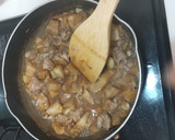 ジャックフルーツと鶏もものきんぴら風炒め作り方4写真
