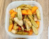 鶏ゴマきんぴら作り方4写真
