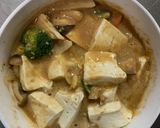 お一人様クリーミー味噌レモン味豆腐野菜炒作り方21写真