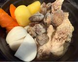 ほっこり温まる鶏肉とカブの豆乳 ポトフ作り方10写真