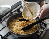 レアイワシのオイルパスタ作り方8写真