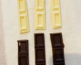バレンタインに♪型不要！スティックチョコ作り方1写真