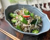 オクラともやしの塩昆布ナムル作り方5写真