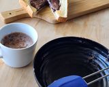 ランチに♪食パンでガトーショコラトースト作り方2写真