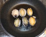 鮑のバター肝醤油焼き作り方4写真