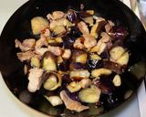 茄子と豚バラ肉の照り照りこってり丼作り方7写真