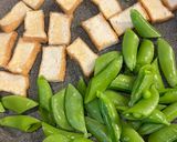 スナップエンドウと厚揚げのカレー炒め作り方5写真