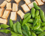 スナップエンドウと厚揚げのカレー炒め作り方5写真