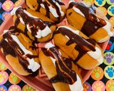 ＼ミニミニコッペ／の生クリームチョコがけ作り方9写真
