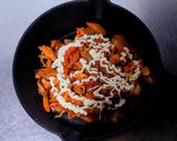 豚バラ肉舞茸ごはんとチーズ焼き作り方10写真