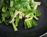 小松菜と油揚げのさっと煮作り方4写真