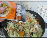 野菜炒め　鶏がら醤油　味作り方5写真