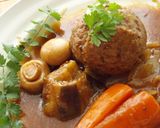 シチューの素使用♪簡単煮込みハンバーグ作り方13写真