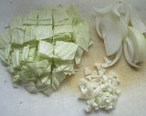 絶品＆簡単！鮭＆キャベツのクリームパスタ作り方1写真