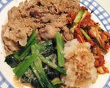 欲張りさんの三色豚キムチ焼きそば作り方8写真
