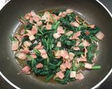 ほうれん草とベーコンの和風パスタ☆作り方3写真