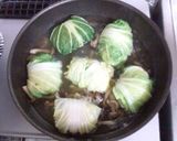 鶏とシメジの白菜ロールinクリープスープ作り方4写真