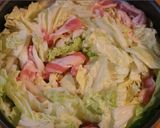 白菜と豚バラの、挟み酒蒸し作り方2写真