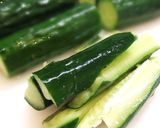 味付けシッカリ＊きゅうりのナムル作り方1写真