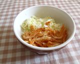 トースターで♪お好み焼き風　オムレツ作り方1写真