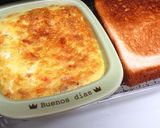 トースターで♪お好み焼き風　オムレツ作り方3写真