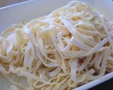 スモークサーモン自家製手打ちスパゲッティ作り方7写真