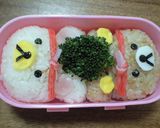リラックマのキャラ弁★作り方8写真