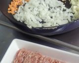 野菜たっぷり☆ひき肉そぼろ作り方1写真