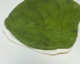 抹茶と小豆のうずまきパン作り方6写真