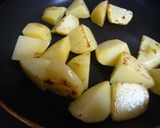 おつまみに！にんにくポテトの塩辛のっけ作り方4写真