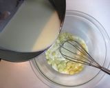 黒糖ｸﾘｰﾑ♪しっとり♪抹茶ロールケーキ作り方1写真