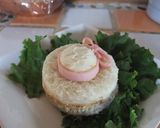 お弁当　パーティーに　ハットサンドイッチ作り方9写真