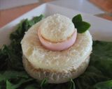 お弁当　パーティーに　ハットサンドイッチ作り方10写真
